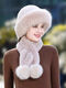 Hengyuanxiang chapeau féminin pour l'hiver chaud Fox Fox Hat de fourrure écharpe épaissie de la mère à la mode répulsif Rabbit fourrure haut chapeau automne et hiver kaki couleur élastique (chapeau simple)