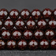 Sandelholz-Kollektionskollektion, Indianer kleines Blatt rotes Sandelholzarmband Buddhistische Perlen für Männer und Frauen, voller Sterne, hohes Öl und dichter Ton und kulturelles Reliquien-Armband [altes Produkt TJ9763] Eine Sache, eine Aufnahme, voller Sterne 7mm*108