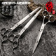 Xuanniao Professional Pet Shearing Scissors Straight Cut Dog Grooming Tools Special Scissors Teddy Bichon VIP Pomeranian 7.5 inches