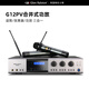 Glenston G12PV three-in-one with one-to-two wireless microphone pre-reverberator dual-channel high-power 600W power amplifier all-in-one anti-howling Bluetooth USB conference home ktv G12PV (with microphone integrated power amplifier)