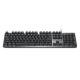 罗技（Logitech） K845 机械键盘有线游戏电竞电脑办公全尺寸发光 104键 吃鸡 英雄联盟键盘鼠标键盘套装 K845-红轴
