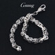 GsunG platinum bracelet for men, PT950 fashionable new bracelet, platinum bracelet for men, same style bracelet as Gao Qiqiang's, calculated based on actual shipping weight