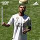 Adidas Cool Soccer adidas 23-24 Nouvelle saison Real Madrid Home Edition Fan Edition courte Jersey HR3796 HR3796 Fan Edition S