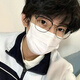 鲸逐痞帅斯文半框近视眼镜理工男学生防蓝光黑武士大框平光镜可配度数 亮黑银 0度防蓝光平光镜