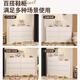 无忧钢品15cm钢制超薄翻斗鞋柜大容量家用门口入户进门一体靠墙玄关收纳柜 655宽四层-灰色【整装发货】