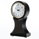 Hermle Clocks European simple and high-end desktop small clock living room home desktop clock Hemler quartz movement HD-QT202 Charcoal black-piano paint