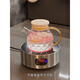 
Chuangjingyi chooses high-quality light luxury teapot Qipai high-value afternoon tea set style exquisite glass fruit flower candle plus high-value tea set 9-piece set [691] gift box set