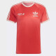 阿迪达斯 （adidas）三叶草短袖男装2025夏季新款运动服半袖时尚休闲透气棉质圆领T恤 HL9276橙色 M