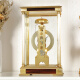 Relojes Hermle Sala de estar de reloj de estilo europeo adornos mecánicos de madera maciza reloj Mt202-000791