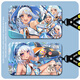 
Jiayile* Marani Fried Card Case High-Precision Anime Game Secondary Surrounding Student Campus Bus Subway Card Case Marani-s13540 Card Case + White Leather Rope