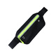 
Raft core close-fitting anti-theft invisible waist bag travel abroad sports passport bag anti-stealing wallet anti-snatch bag Double pocket waist bag - black black zipper