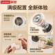 Lenovo true wireless Bluetooth headset, semi-in-ear headset, music sports game headset, Bluetooth 5.4, suitable for Apple, Huawei, Xiaomi mobile phone, EA110, moonlight white
