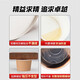 Yihao disposable paper bowl instant noodles lunch box food grade packed lunch box home picnic disposable bowls and chopsticks set whole box batch [bowl + lid] 1050ml + lid 100 sets