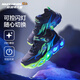 Skechers斯凯奇男童荧光闪灯鞋童鞋透气跑步运动鞋撞色大童跑鞋400103L