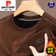 
Pier Cardin high-end autumn and winter pure cotton long-sleeved T-shirt for men for round neck plus velvet sweatshirt for men middle-aged casual thickened base shirt for men for men for plus velvet 6625 caramel thickened XL 175 suggestions 135-150Jin [Jin equals 0.5 kg]