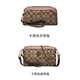 Gelozid Birthday Gift Handbag Women's Clutch Long Wallet Clutch Bag Shoulder Crossbody Bag Mother's Style Small Khaki (Handbag Style - Wrist Strap)