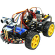 CreateBlock -Programmierroboter Intelligentes Auto C51 Microcontroller Kit WiFi Video -Überwachungsgeschwindigkeitsmessung Tracking Barrier Fernbedienung Light Search Bluetooth WiFi4 Paket One Skala -Teile