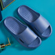 Yunyouli (yunyouli) indoor non-slip soft sole outer wear home glossy bathroom slippers non-slip bathing sandals 2113 blue 40-41