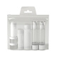 Miaoqian Miaoqian vacuum dispensing bottle travel can be carried on the plane portable set cosmetics foundation liquid lotion bottle 4-piece set