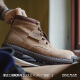 Maden American Work Boots Men's Retro Martin Boots High Top Top Versatiles Boots Boots Spring Ox Back-VeTet Cuir En cuir chaussures Dune Couleur - La taille de la chaussure est trop grande, il est recommandé de prendre une taille plus petite 42 (260 mm)