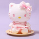 Hello Kitty Sanrio Plüsch Spielzeugkatze Doll Ornamente Puppenkissen Geburtstagsgeschenk Mädchen Kitty Cat Dolls