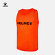 Kelme Football Training Vest GRAND MESH BESOINT CONTRE LE VIET Équipe Uniform peut être personnalisé Fluorescent Orange Black M