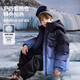 ASK JUNIOR waterproof children's down jacket boys' winter clothing thickened warm windproof hooded parent-child ski clothing youth New Year's clothing