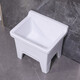Lefit (lfte) bathroom ceramic wash mop pool balcony mop trough household Taiwan-controlled large, medium and small mop basin courtyard mop pool 921 manual water delivery to home