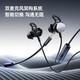 Siberia (XIBERIA) MG-2S wired gaming headset in-ear type, computer and mobile phone e-sports music earbuds, one-button 7.1 noise reduction plug-in and unplug microphone, non-inductive wear, compatible with all platforms, MG-2S iron gray, one-button 7.1 sound card version, third generation