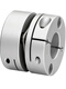 Huili customized aluminum alloy diaphragm coupling single and double diaphragm coupling elastic connector stepper motor high torque keyway single outer diameter 82 length 68 inner hole 20 to 40 optional