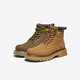 Bestou Winter New Style Einkaufszentrum gleiche Outdoor -Arbeitskleidung große gelbe Stiefel Martin Boots Dicke Absatz Low Boots 80092DD4 Brown 39