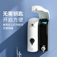 Chuangdian Wall-mounted soap dispenser without punching in the kitchen manual pressing of public toilet hand sanitizer box toilet hand sanitizer 1049A white single head
