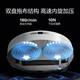 Haier (Haier) home sweeping robot household sweeping, mopping, washing and drying integrated mopping robot mopping machine H11max intelligent fully automatic dust collection, self-cleaning electrolytic water sterilization and hot air drying [automatic water loading and draining set] H11MAX light luxury ash + free cleaning set