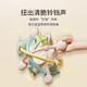 Ying's Ying's Manhattan hand ball teether baby teething stick chewing gum toy baby food grade silicone anti-eating hand silicone Manhattan rattle soothing teether dustproof