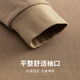 
Dancing with Wolves [5A Antibacterial] Business Commuter Fashionable Embroidery Men's Long Sleeve POLO Shirt 701 Khaki 175