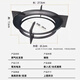 Beishi gas stove fire gathering windshield home kitchen windshield four-claw universal gas stove gathering fire ring suitable for boss Siemens Midea Vantage universal accessories four-claw style