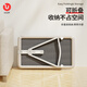 
ULOP (ULOP) baby cot splicing bed multi-functional baby bed with diaper table movable newborn nap bed baby cradle type crib [brown mat + mosquito net + diaper table]