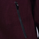 Virtue wool knitted jacket men's spring and autumn jacket micro-stretch stand collar daily wear jacket jacket burgundy FRJ73106-043 48
