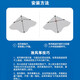 Haha Ball Children's Toys Soft Frisbee UFO Kite Large Outdoor Parent-Child Sports Dart Boomerang Bamboo Dragonfly School Opening Ceremony Woman Giving 30M Line G6062 Blue to Fabric Kite