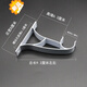 Curtain rod bracket Roman rod base single and double rod bracket buckle extra thick aluminum alloy wall-mounted bedroom side-mounted shelf regular side-mounted white one