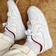 
Nike (NIKE) women's shoes 2025 summer Dunk Low low top retro board shoes sneakers casual shoes DH9765 DV1160-100 meters white and red metal buckle 35.5