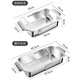 YUTAI 304 stainless steel drain basket kitchen sink drain rack retractable dish storage rack sink vegetable basket