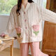Simple direction pregnant women's warm clothes thickened and plus velvet 200 Jin [Jin equals 0.5 kg] can be worn in autumn and winter fat mm large size pregnant women's pajamas for women in winter plus plus velvet -my 9913 (Yugui Rabbit) L (100-120.6
