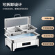 Venus buffet stove Buffy stove digital display hydraulic large glass visible hotel breakfast insulation stove insulation dining table 13.5L