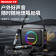 Newman MC98 square dance outdoor high-volume subwoofer high-power portable electric acoustic guitar folk musical instrument Bluetooth speaker home KTV large capacity and long battery life dual wheat