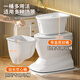 Squatting to sitting toilet, special toilet chair for pregnant women, elderly indoor simple toilet, removable anti-odor household toilet, noble imitation porcelain white room special
