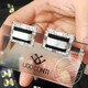 UGO CONTIUGO cufflinks men's natural mica stone crystal cuff studs shirt cuff gift box custom engraving birthday gift