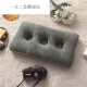 Sugikai anti-pressure ear pillow ear protection pillow buckwheat shell pillow three-hole non-pressure ear pillow elderly neck protector dark gray_buckwheat shell filling