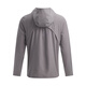 安德玛（UNDERARMOUR）春夏Out The Storm男子跑步运动夹克1376794 脂鲤灰015 XL
