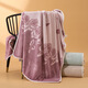 Korallenmerze Haushalt Erwachsener wasserabsorbierende Badetuch 90*170 cm 9215 Twill lila